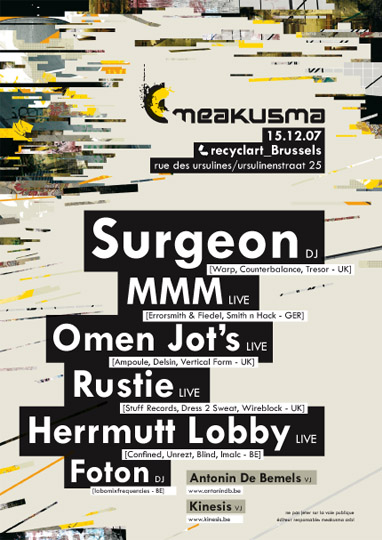 meakusma at Recyclart