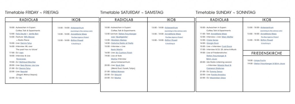 Timetable2020