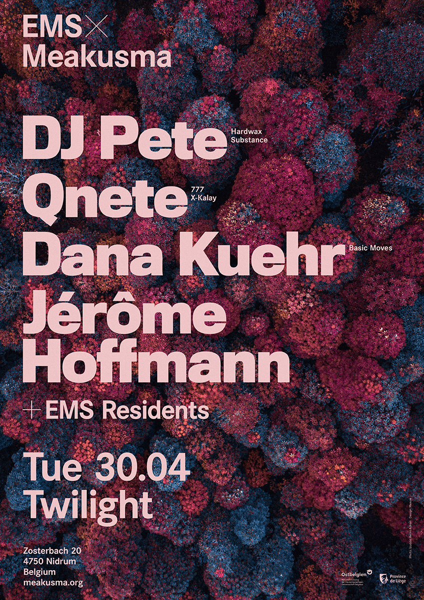 Dj Pete, Qnete, Dana Kuehr, Jérôme Hoffmann & Residents