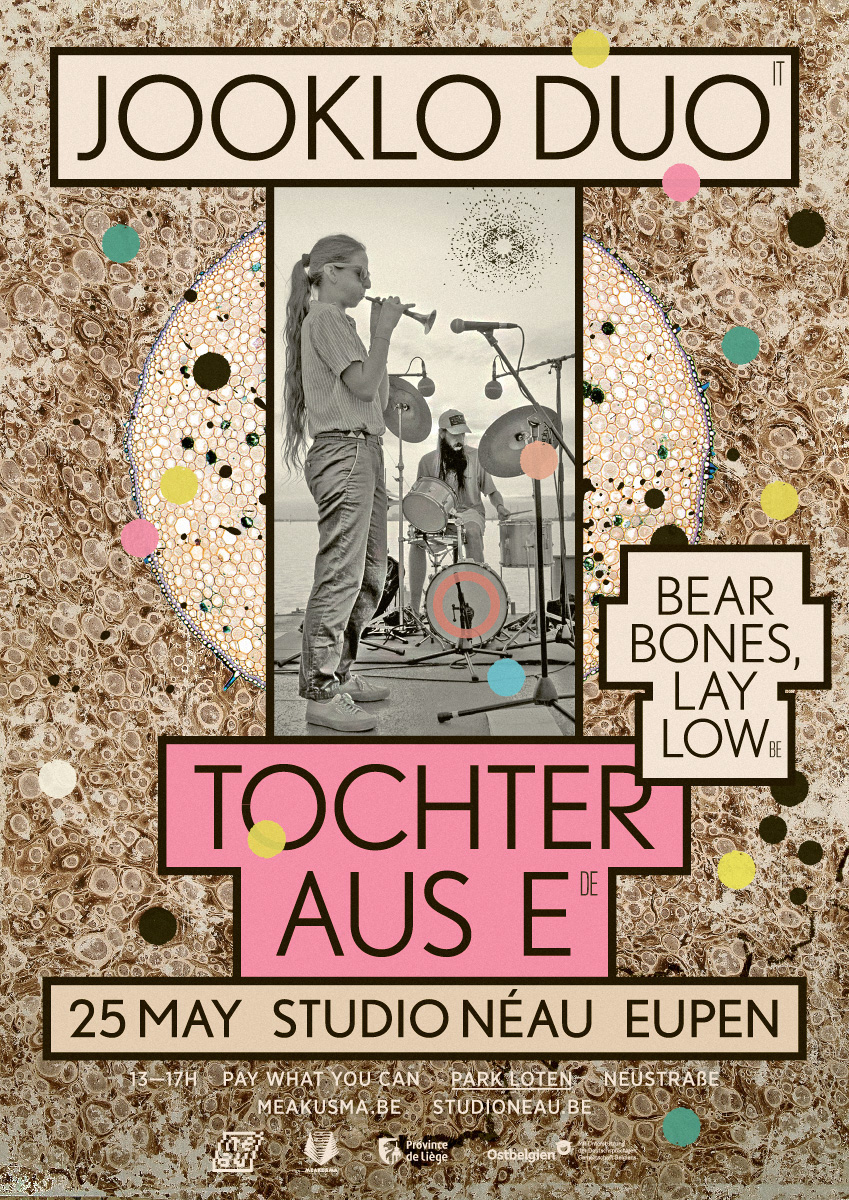 Jooklo Duo, Bear Bones, Lay Low & Tochter Aus E