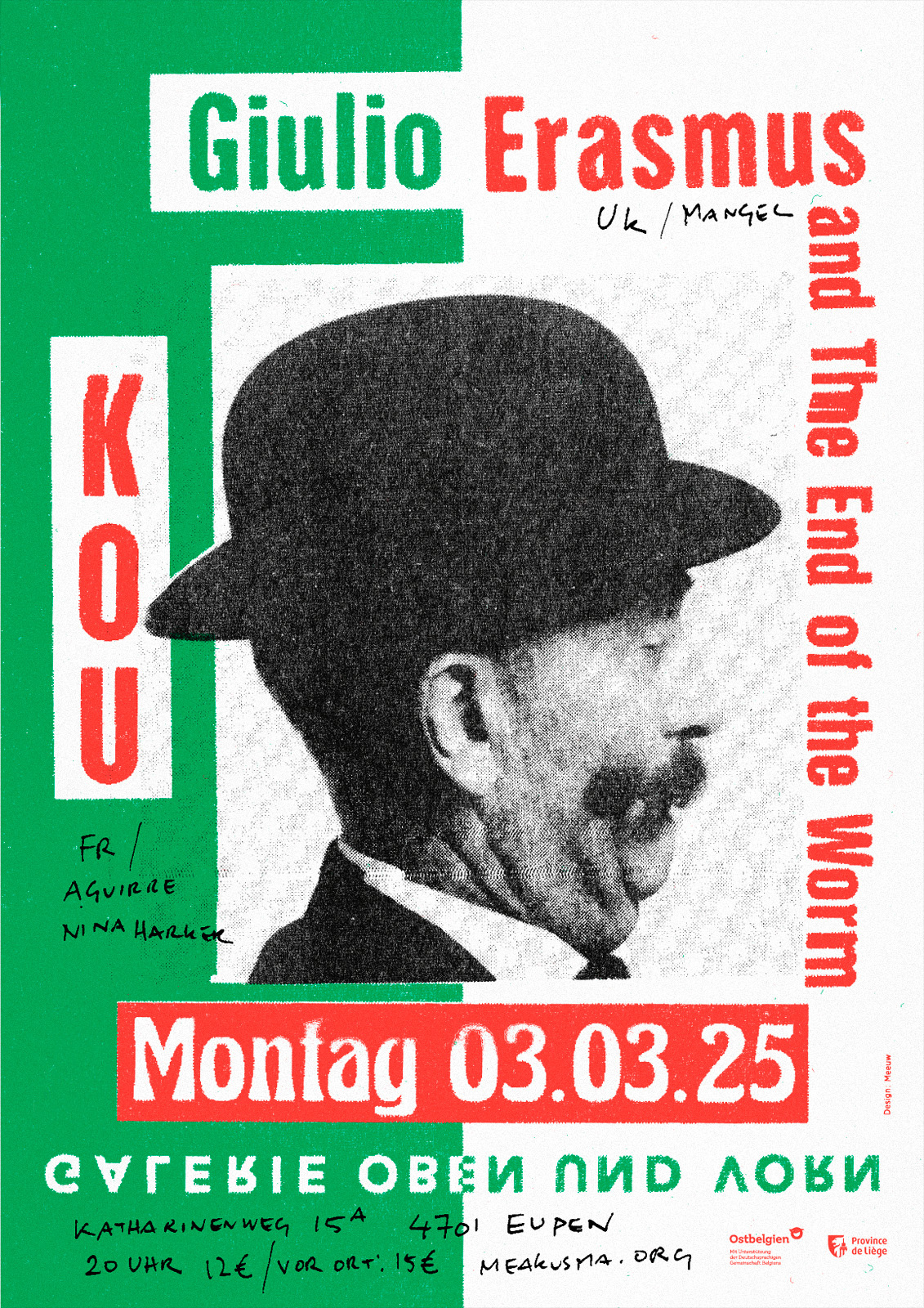 Giulio Erasmus & The end of the worm, KOU
