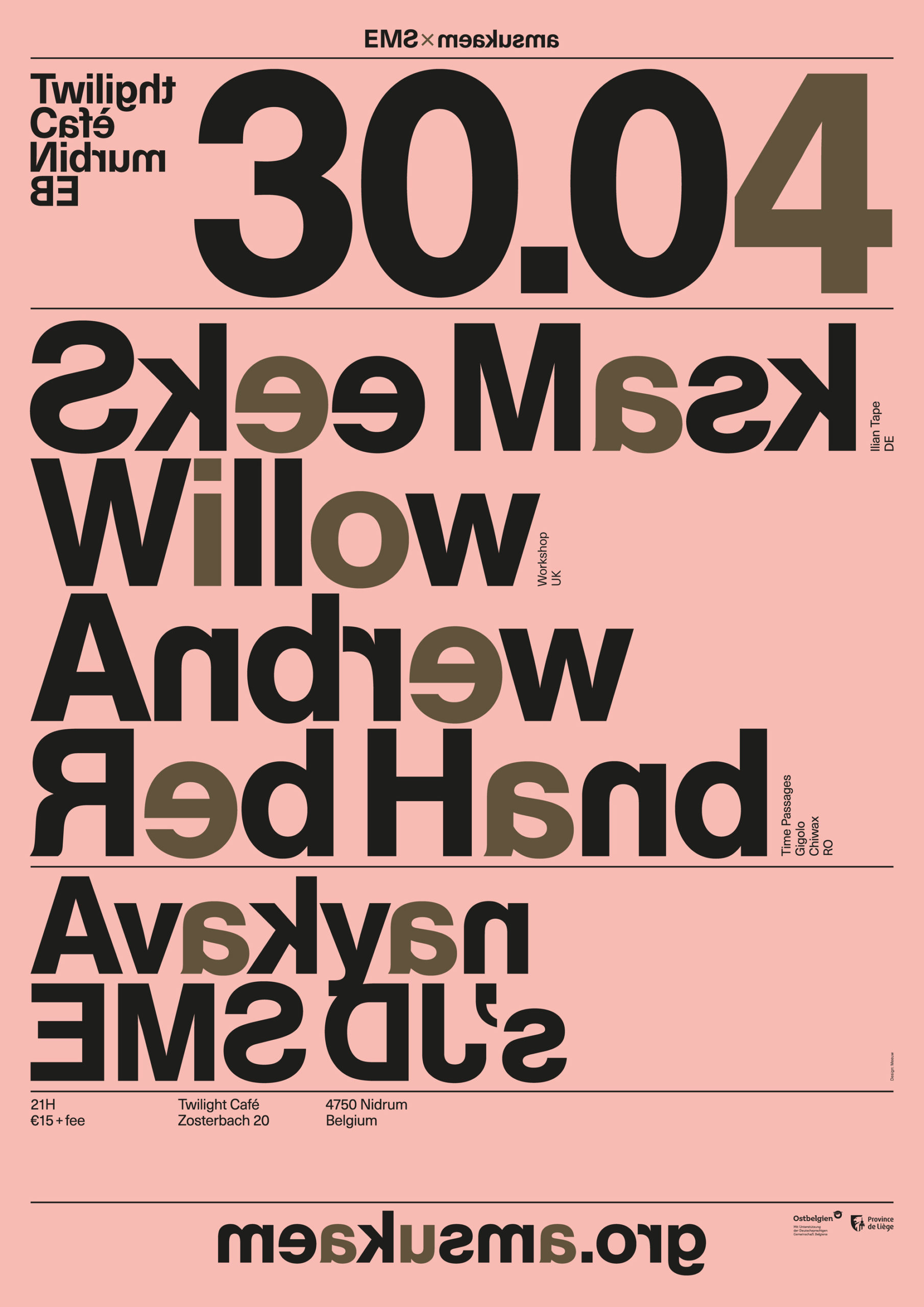 Skee Mask, Willow, Andrew Red Hand, Avakyan & Caspro